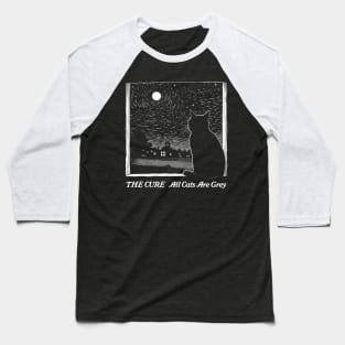 ザ・キュア  All Cats Are Grey Baseball T-Shirt